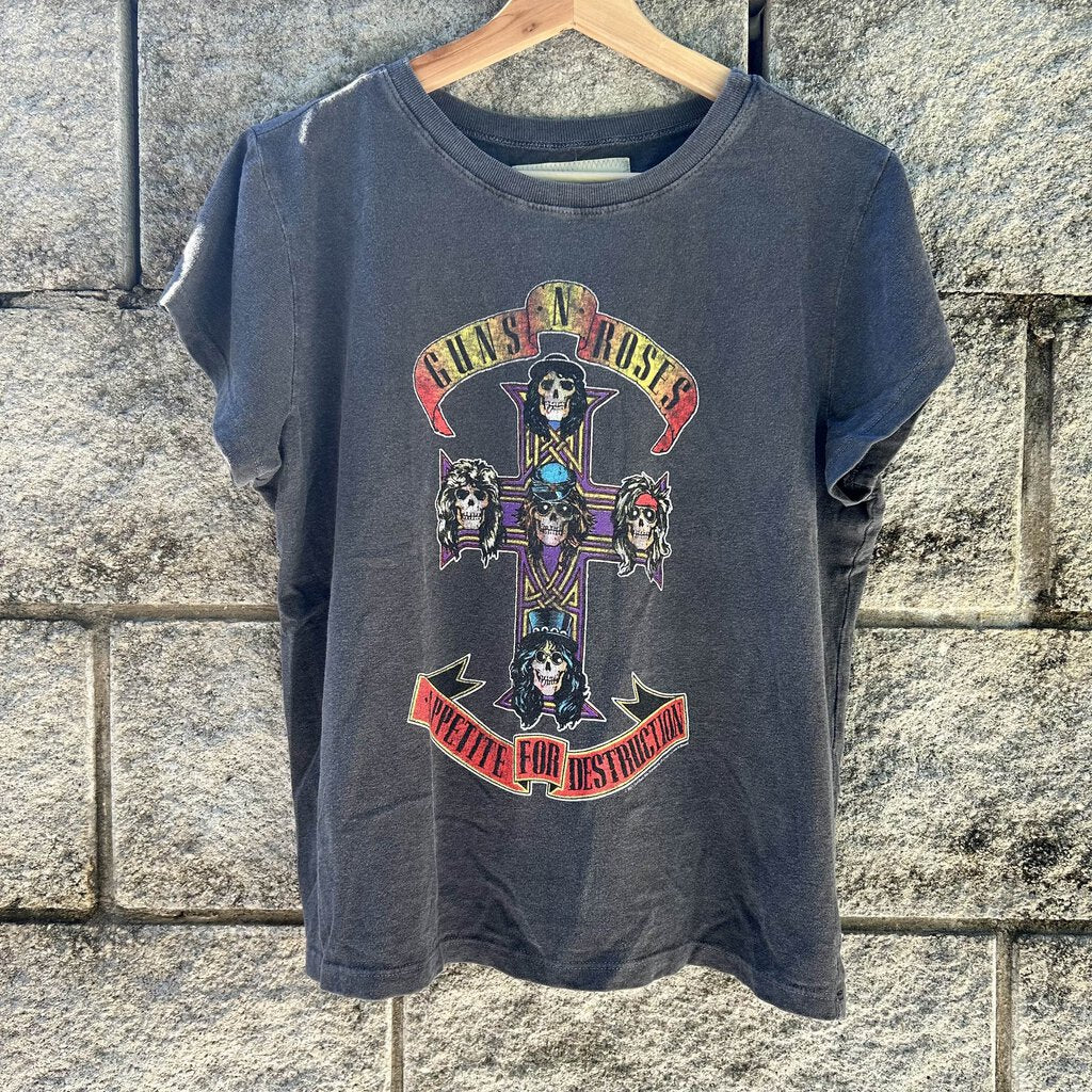 White Guns n Roses Appetite for Destruction Ufficiale Uomo Maglietta White Guns n Roses Appetite for Destruction Ufficiale Uomo Maglietta
