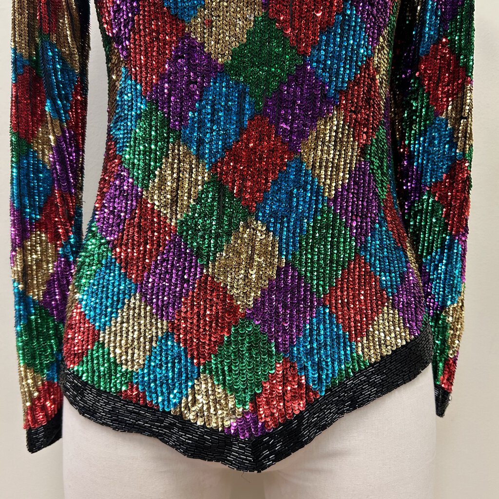 Sequin Mardi Gras Tunic