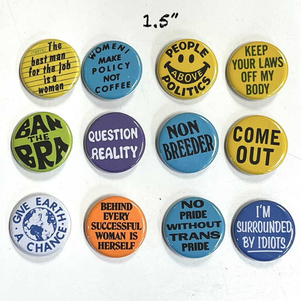 70s-Inspired Button