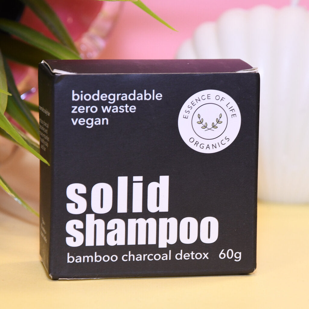 Solid Shampoo Bar - Bamboo Charcoal Detox
