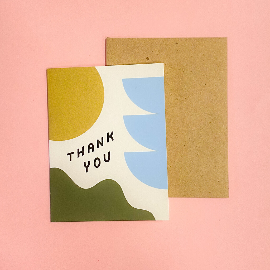 Thank You Shapes & Colors Card