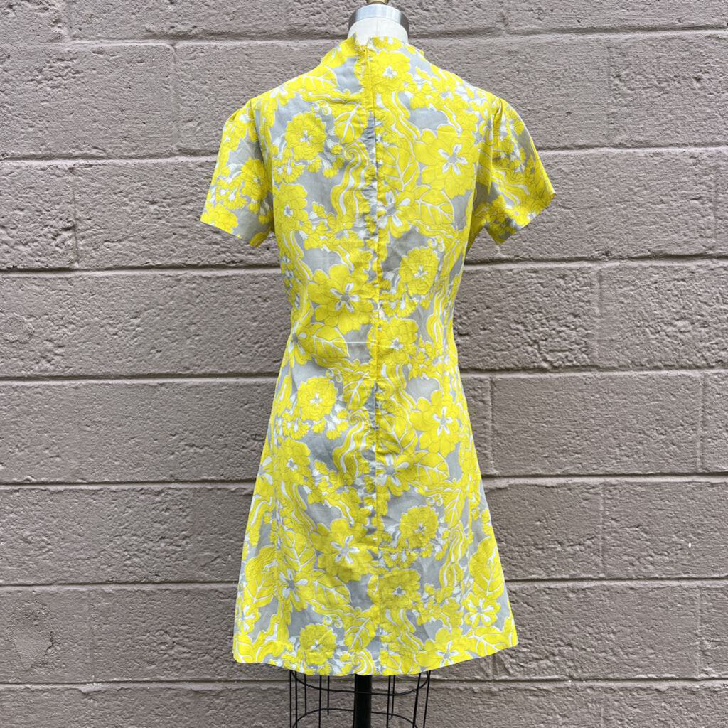 Early 60s Floral Mini Dress